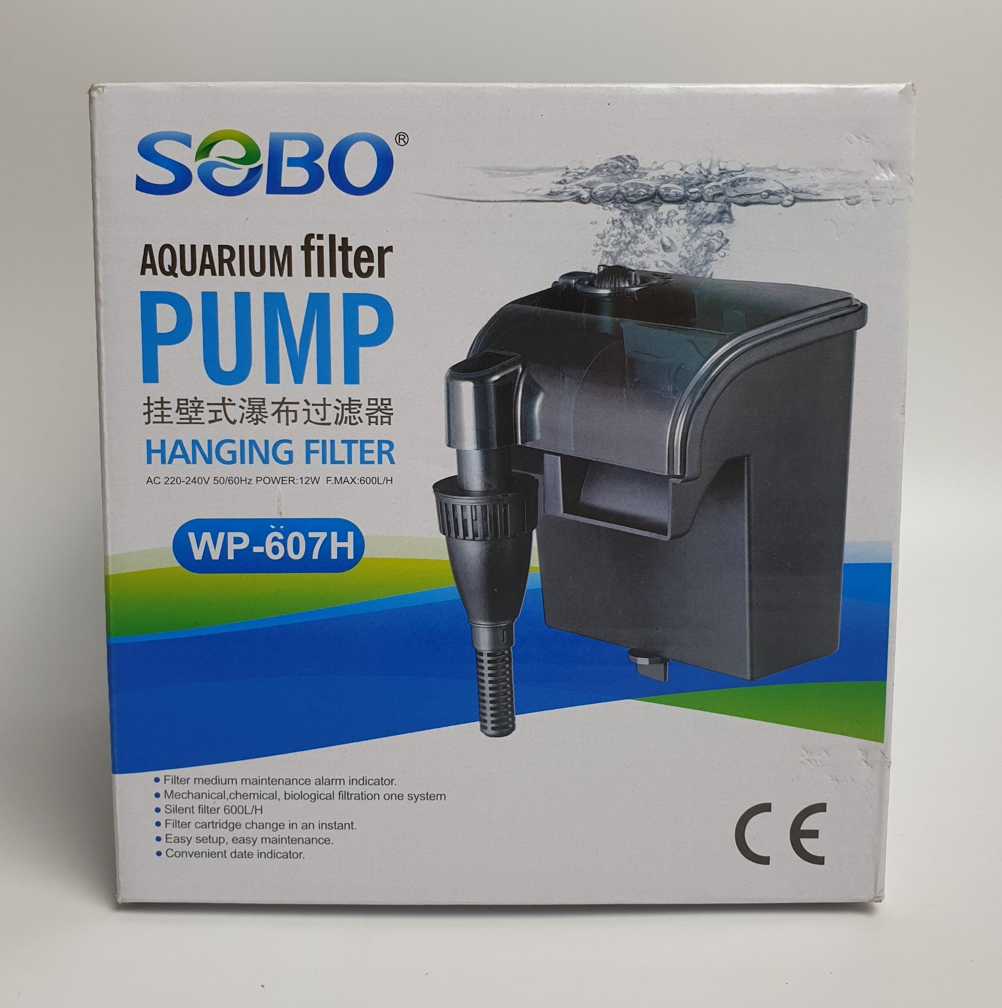 Sobo WP-607H - Lọc Thác cho hồ cá cảnh