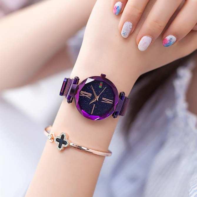 (Tặng pin, Tặng hộp )Đồng hồ thời trang nữ dây nam châm DIMINI - Hàn Quốc