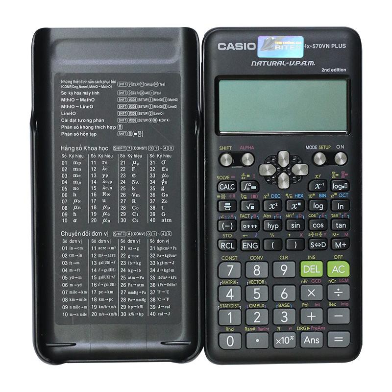 Máy tính casio 570vn plus (Chính hãng BH 7 năm)