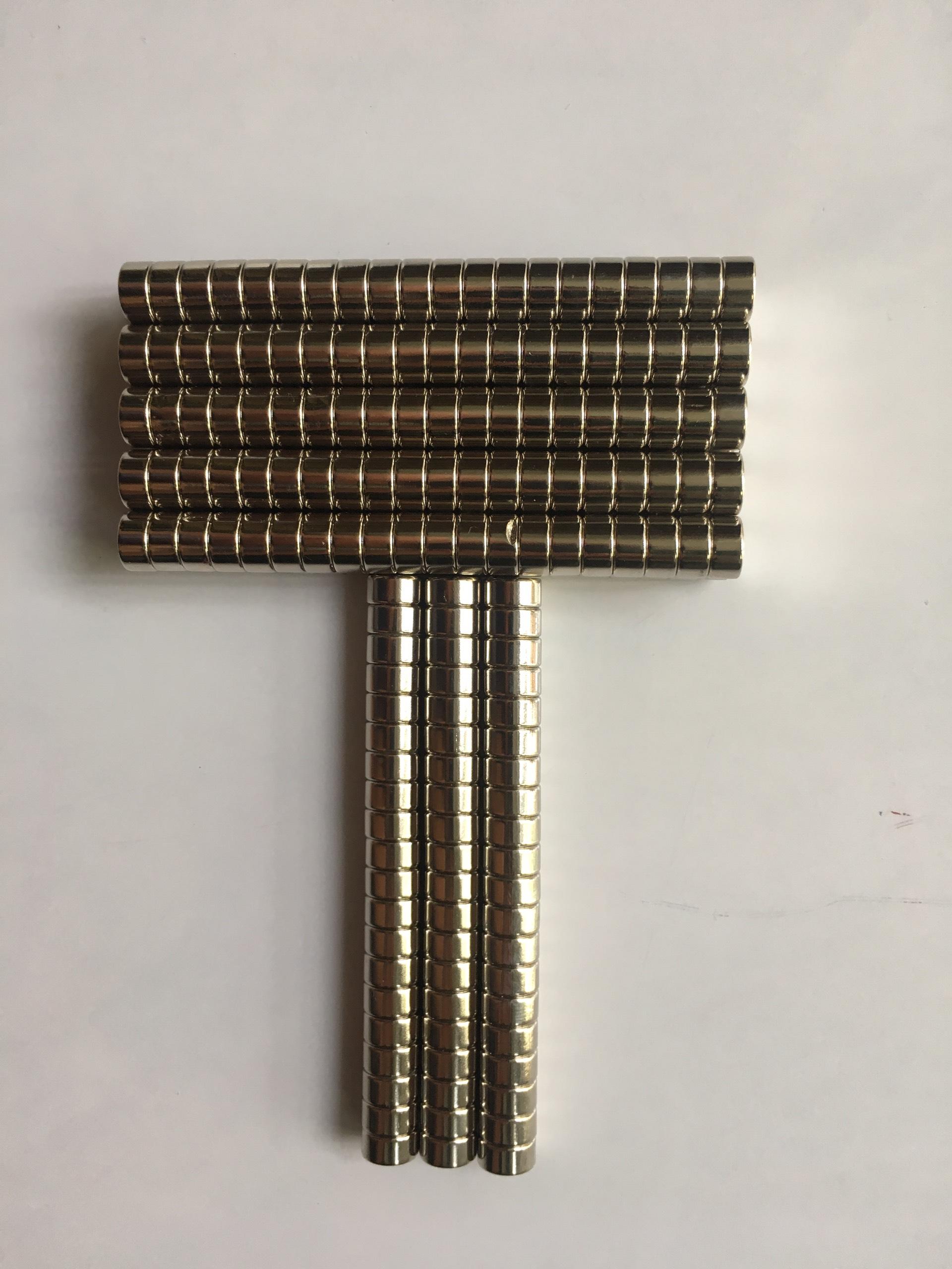[HCM]Nam Châm NdFeB Siêu Mạnh Ø 10x4mm -  Nam châm Trắng