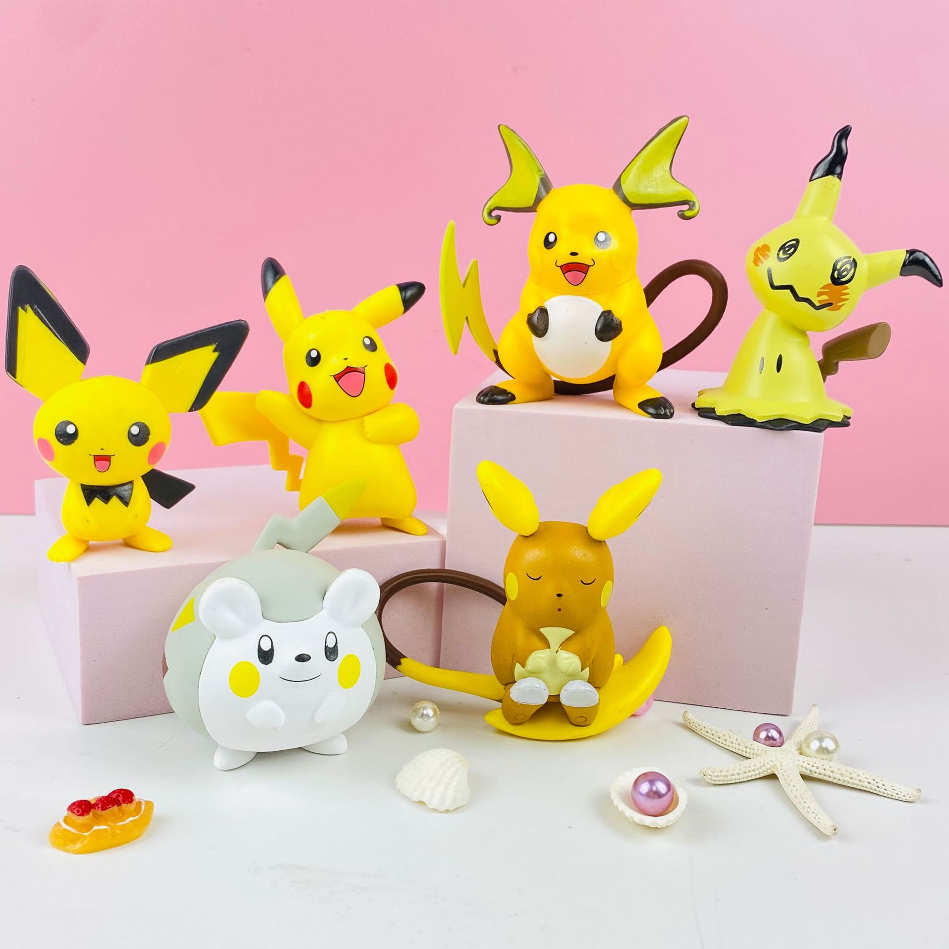 Set 6 mô hình pokemon siêu kute-Mẫu 2
