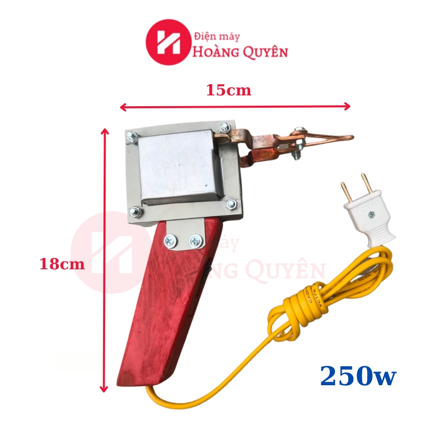 Mỏ hàn xung 250-300w 100% dây đồng, mỏ hàn thiếc, hàn chì tặng kèm thiếc và nhựa thông