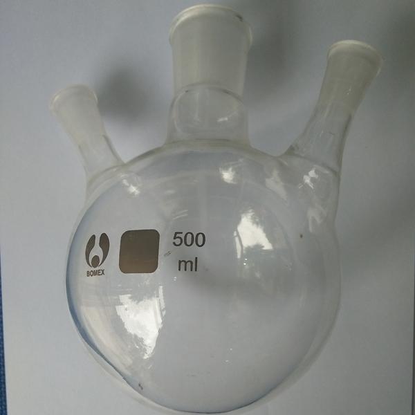 Bình cầu đáy tròn 2 nhánh 500ml