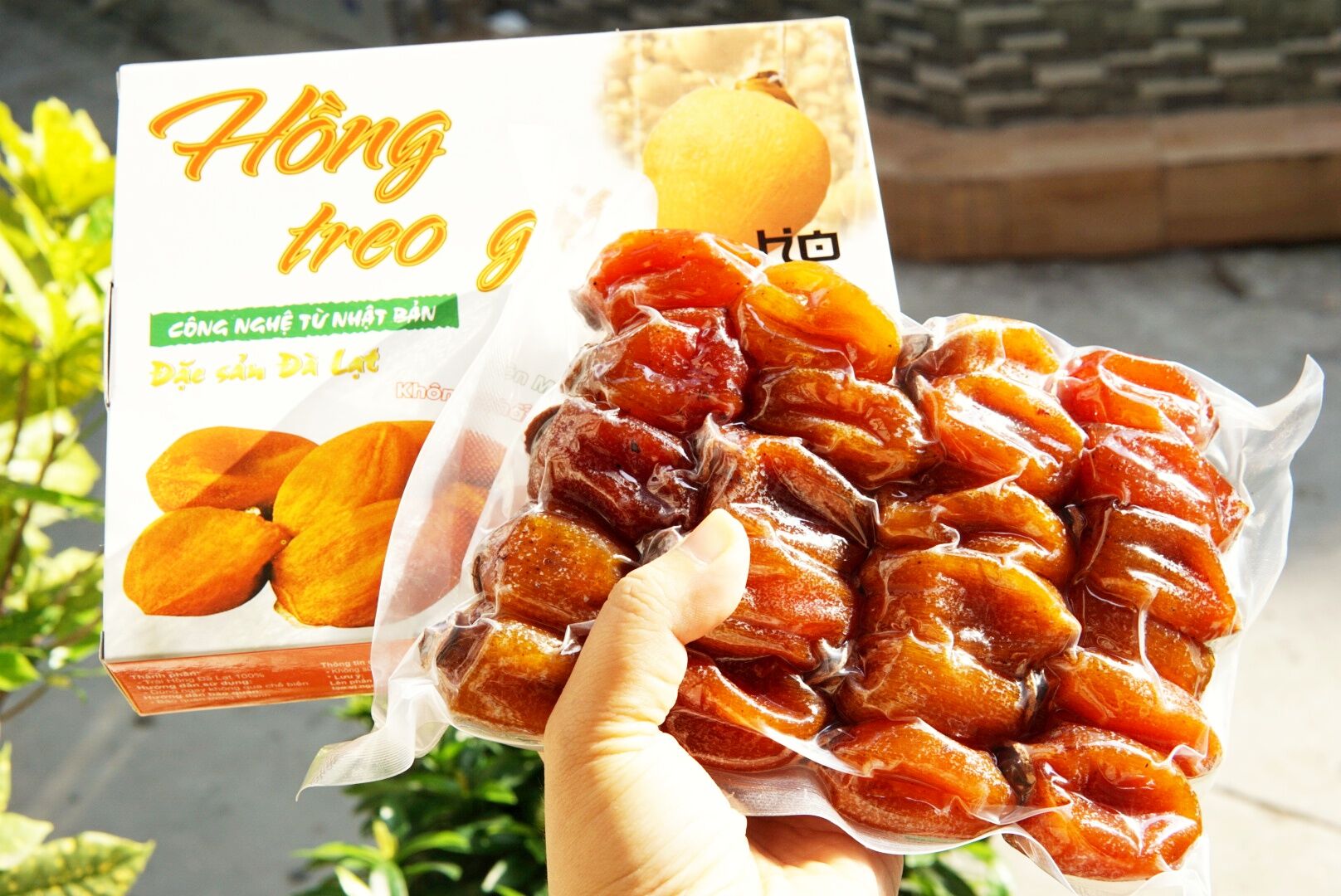 250Gam. Hồng treo gió  - đặc sản Đà Lạt