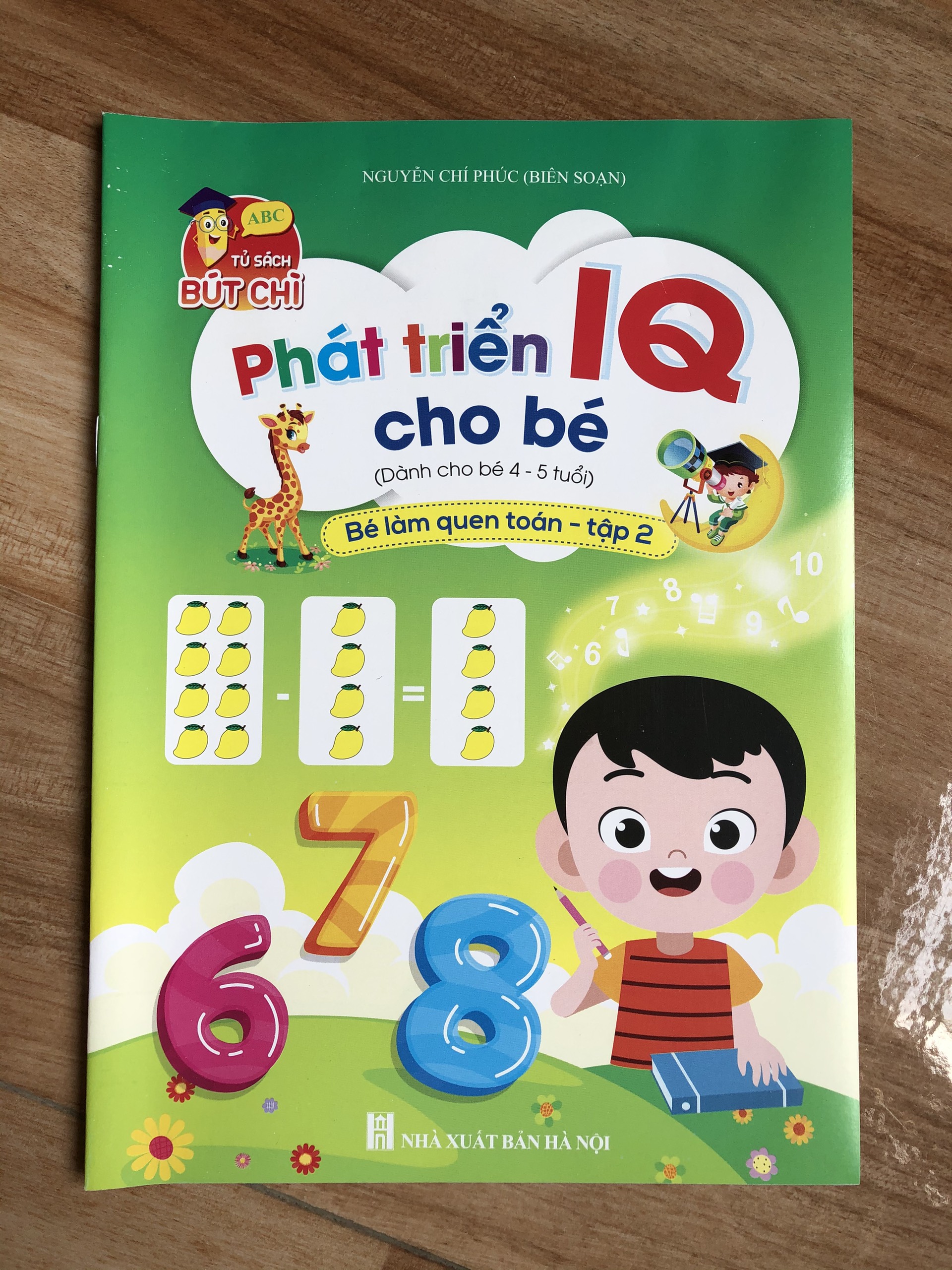 Sách - Phát Triển IQ Cho Bé 4 đến 5 tuổi (Combo 8 quyển)