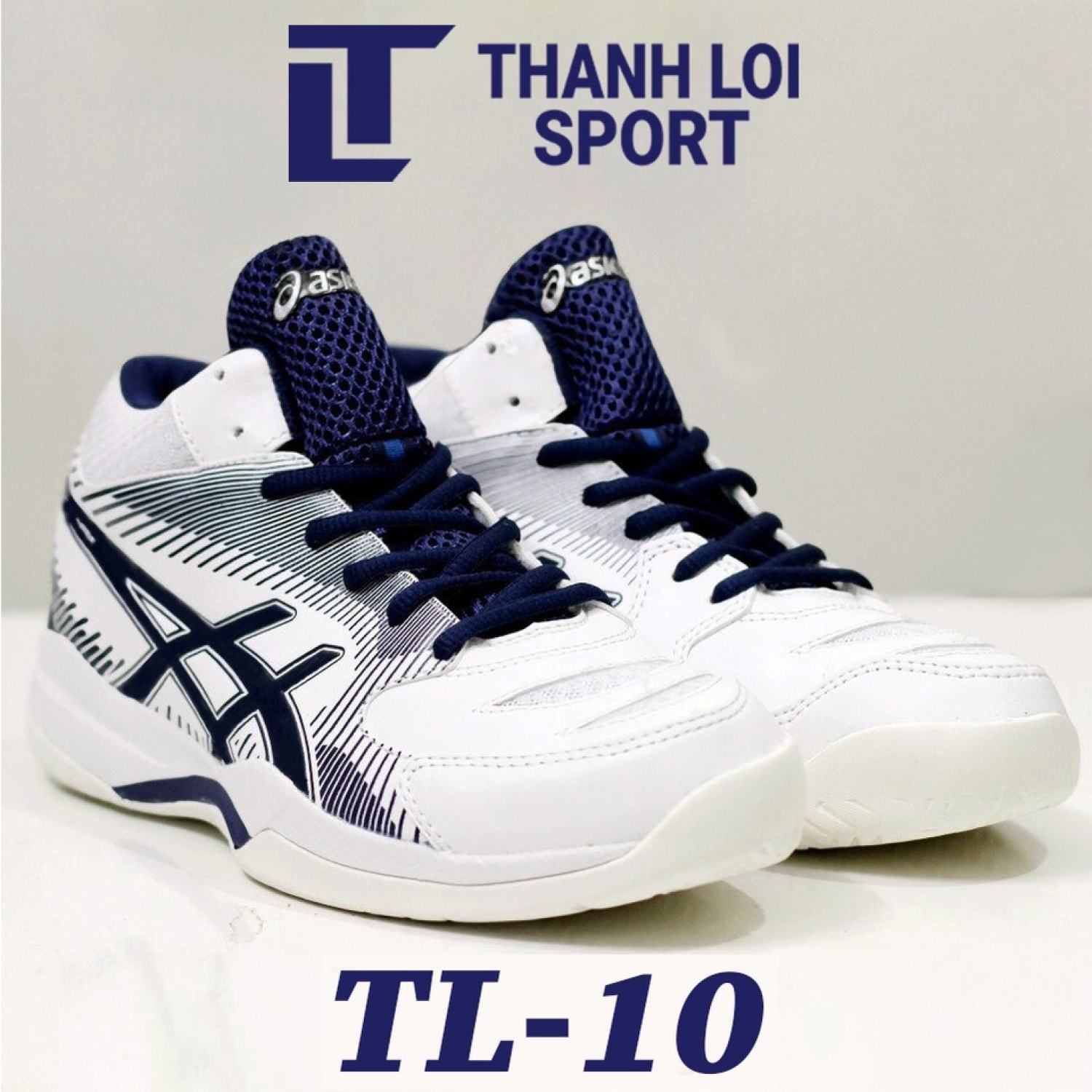 Giày thể thao, bóng chuyền ASICS el-TASK TL10 Trắng