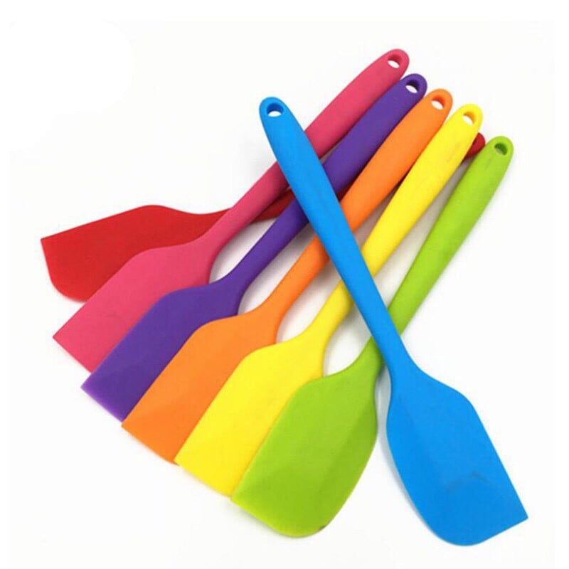 Spatula- Phới dẹt Silicon  đúc trộn bột