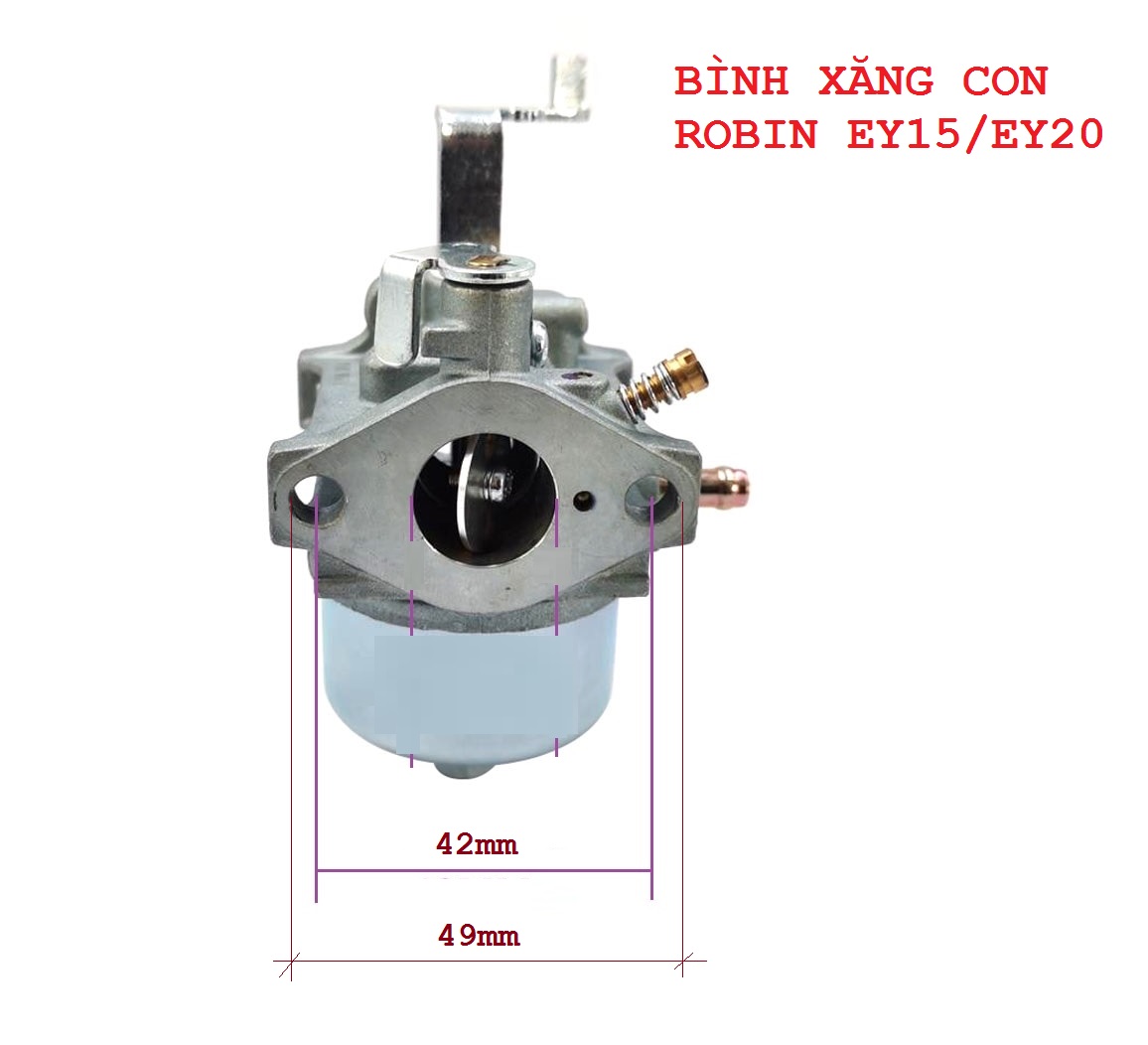 Cuộn dây Mobin đánh lửa, bình xăng con  máy Robin EY15 EY20