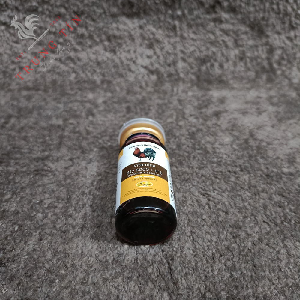 B12 6000 + B15 (Thuốc bổ dành cho gà đá cao cấp của MEXICO) - 1 lọ / 10ml