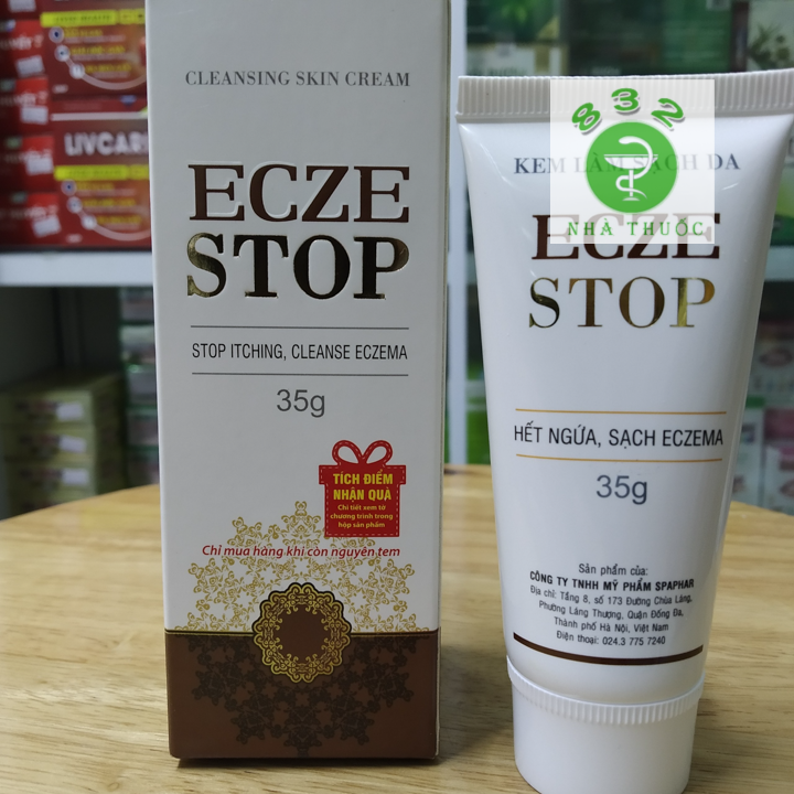 Eczestop - Kem làm sạch da, hết ngứa