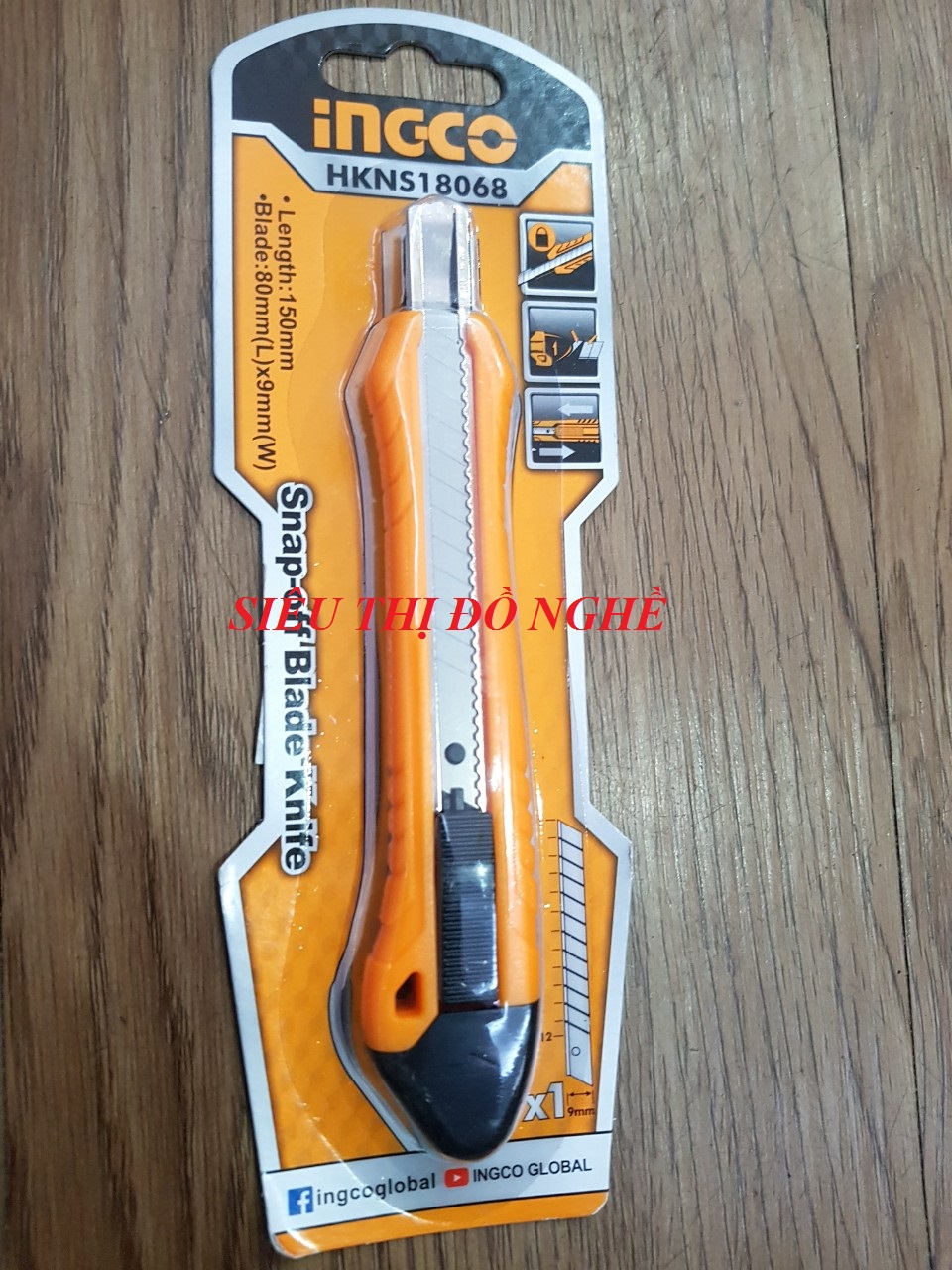 Dụng cụ rọc  giấy (150mm) ingco HKNS18068