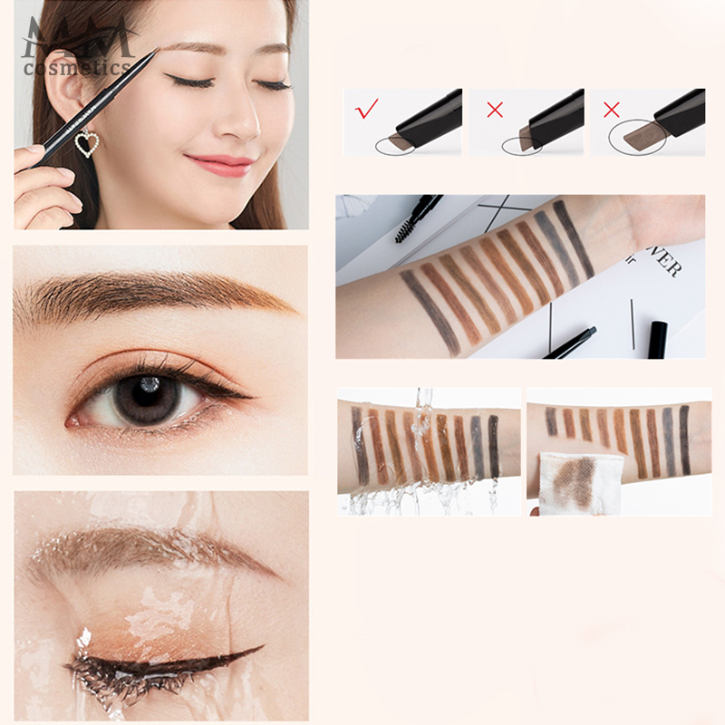 Bút kẻ mày Maycreate đa dụng với 2 đầu kẻ và chuốt lông mày