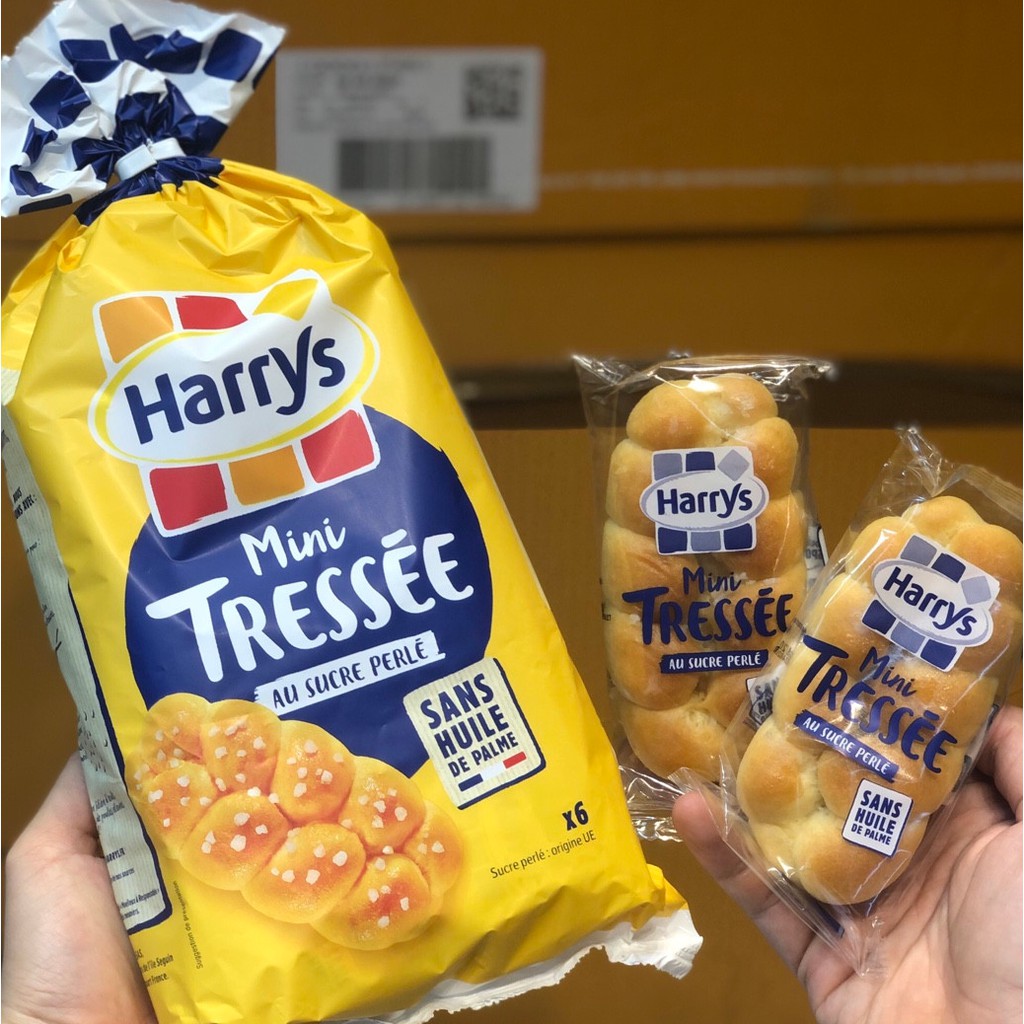 Bánh mì hoa cúc Harrys Brioche Tressee - Pháp  (Hàng về mới mỗi tuần)