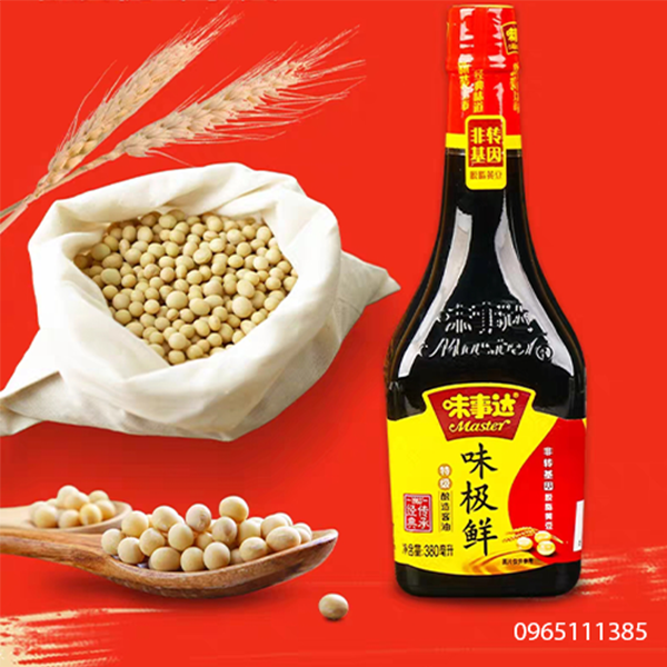 Xì Dầu Master 380ml - Xì dầu ngon