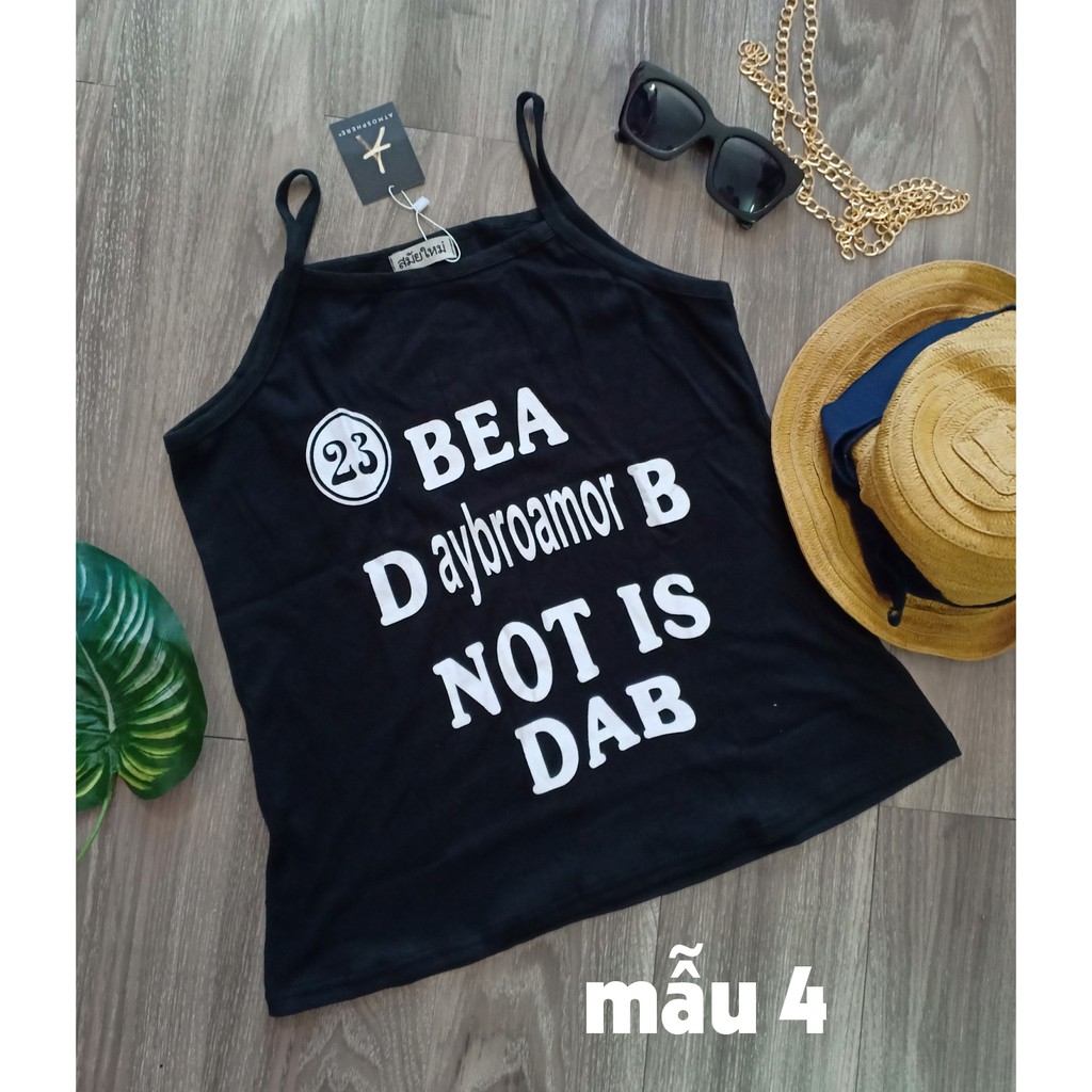 [HCM]áo 2 dây bigsize in hình( nhiều mẫu)