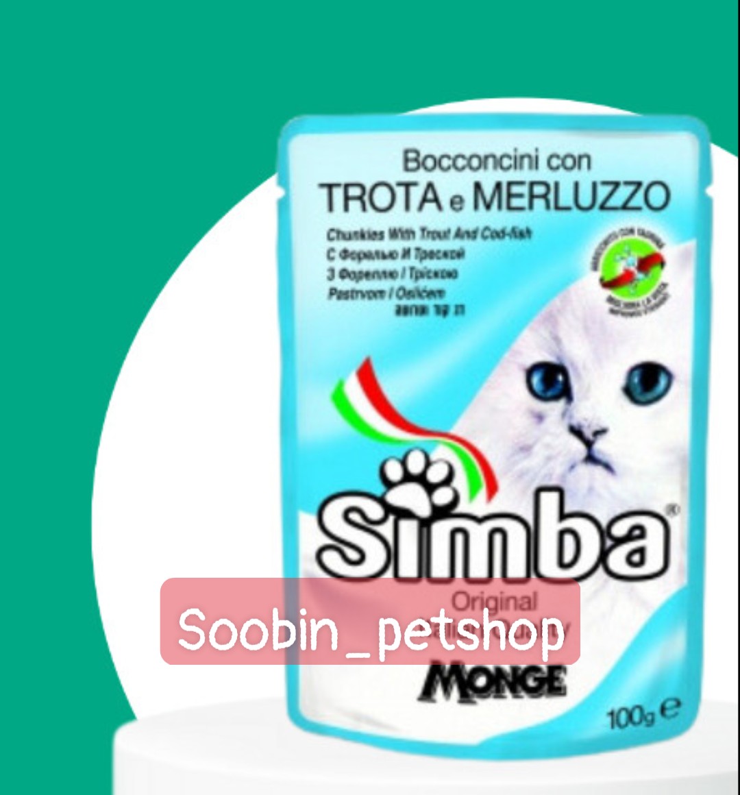 ( BUY 5+1FREE) Pate cho mèo Simba nhập khẩu từ Ý