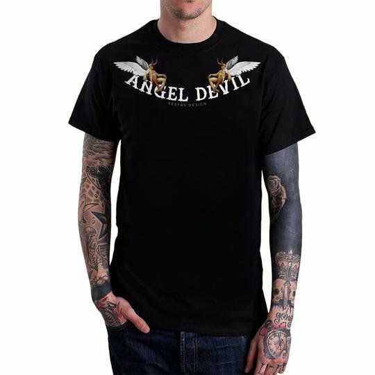 Áo thun TAY NGẮN Angel Devil (TAY LỠ IB)