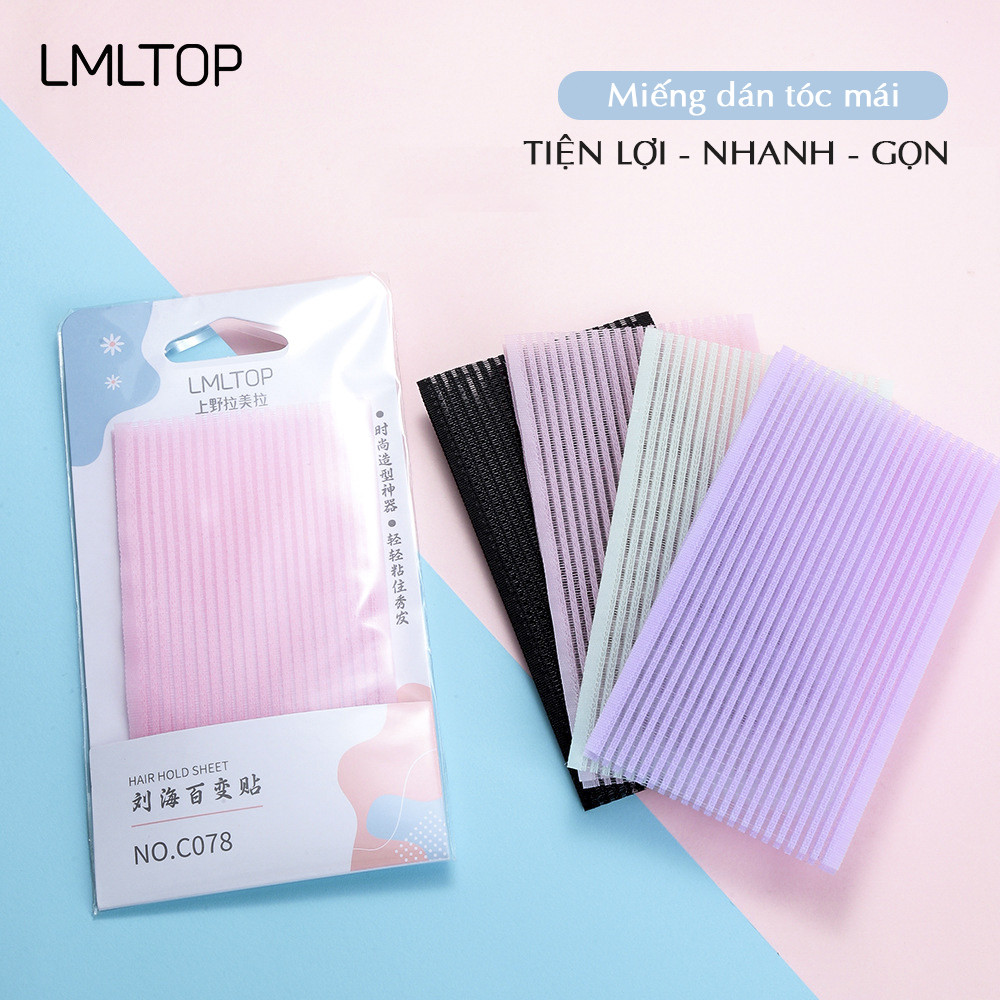 Miếng dán tóc mái tự dính cố định tóc trang điểm rửa mặt combo 2 miếng