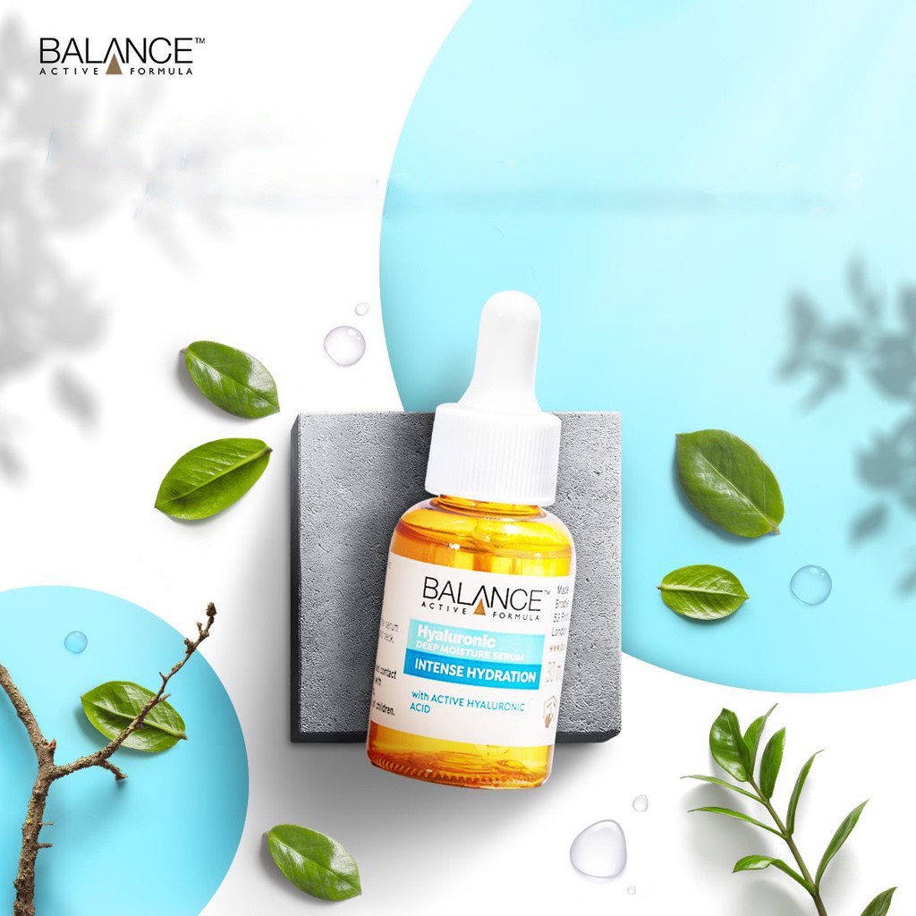 Serum Cấp Nước Dưỡng Ẩm Balance Active Formula Hyaluronic Deep Moisturizing 30ml