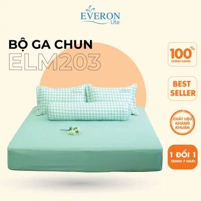 Bộ ga giường bọc chun Everon Lite ELM203
