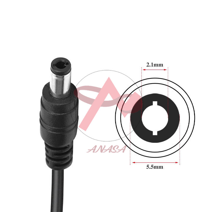 Nguồn Adapter 12V 5A Jack DC 5.5x2.5mm