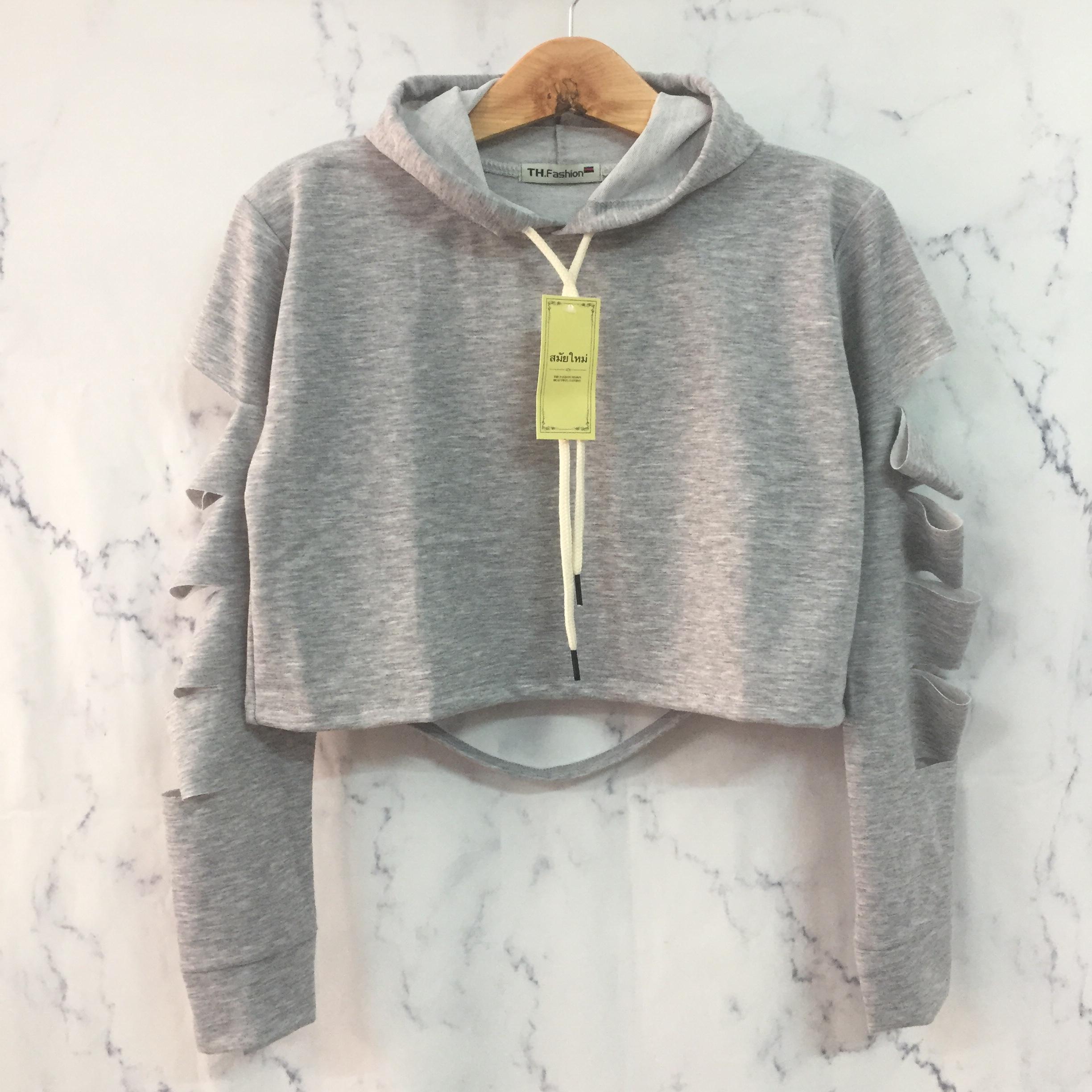 Hoodie croptop (38-55kg). Có Ảnh thật