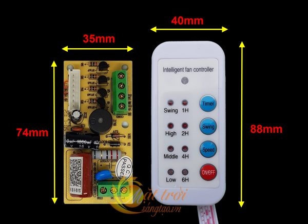 Vỉ mạch điều khiển quạt V2 SunTech