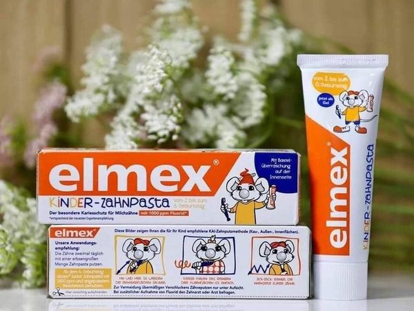 Kem đánh răng Elmex cho bé 2-6 tuổi hàng Đức
