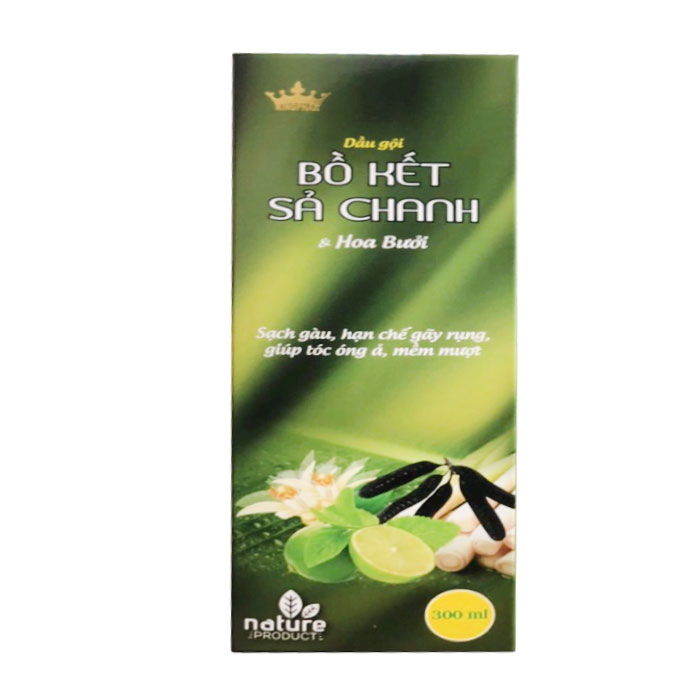 Dầu gội đầu bồ kết xả chanh King Phar