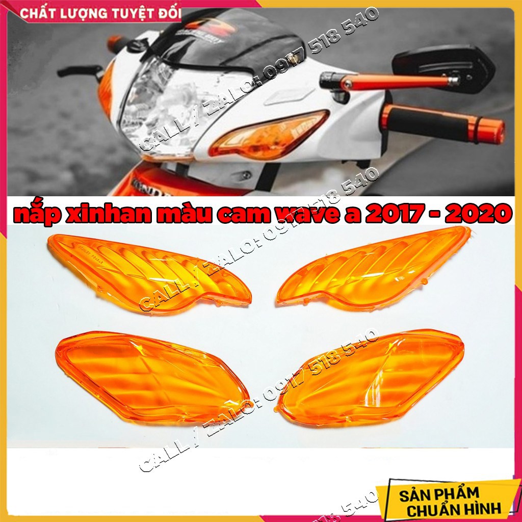 ✅ Nắp xinhan cam Wave A 2017 - 2020 - 2021 ( giá 1 cặp trước ,sau ) ✅