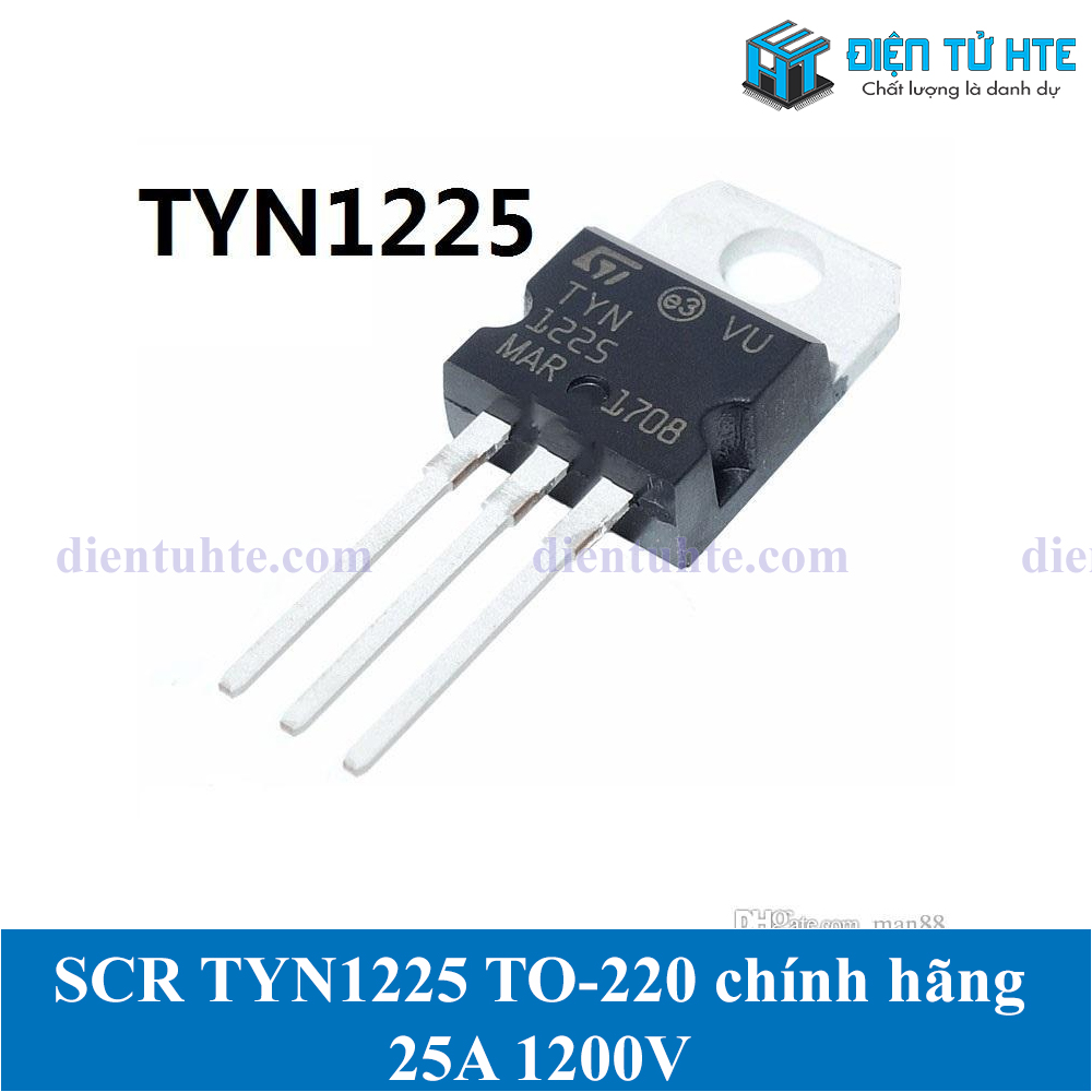 SCR TYN1225 25A 1200V TO-220 (1 con)