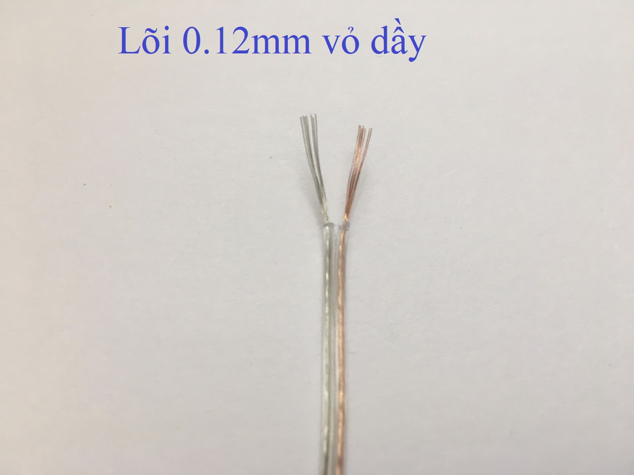 Dây điện trong suốt dùng cho Led Neon