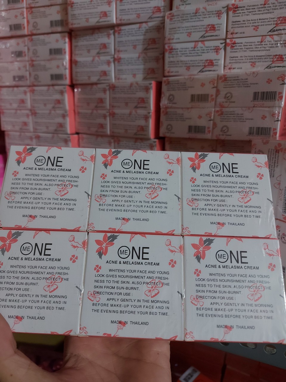 Kem dưỡng trắng,thâm nám me one