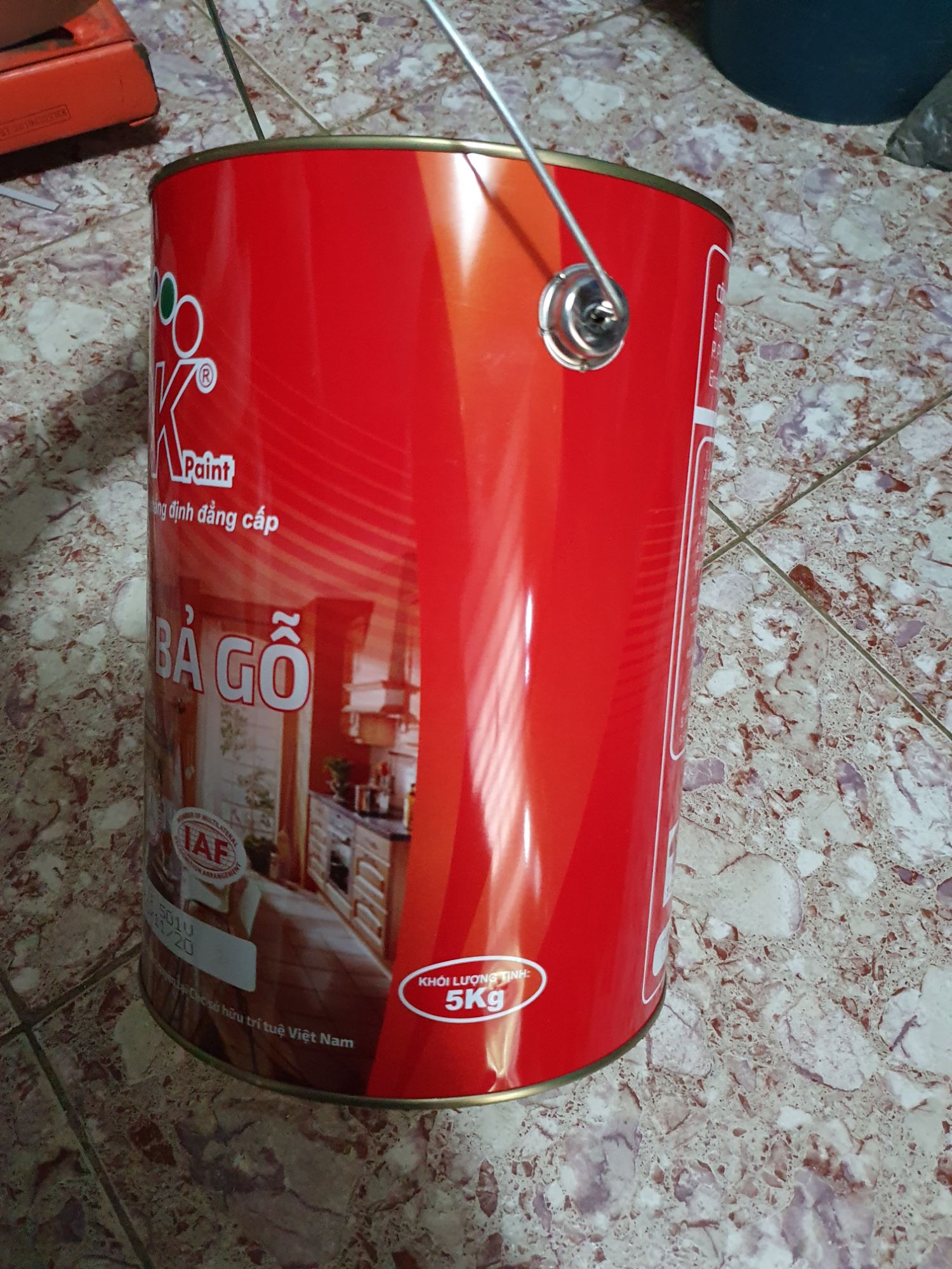 Hộp matit bả gỗ Đại Kiều loại 5kg