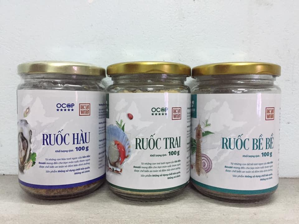 Ruốc cơ trai Vân Đồn Bavabi 100g