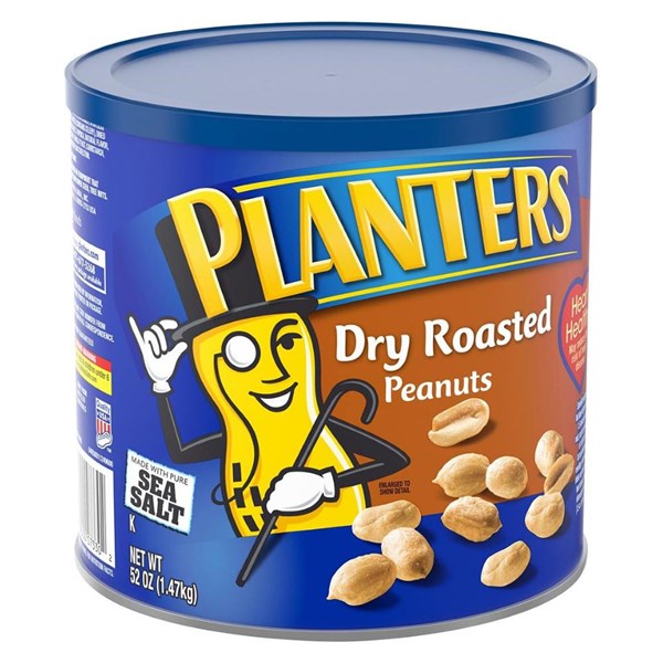 Đậu Phộng Planters Dry Roasted Peanuts – 1.47kg Mỹ (02/2021)