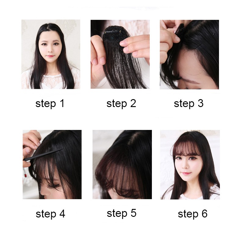 Tóc Mái Giả Mái thưa tóc ❤️FREESHIP❤️