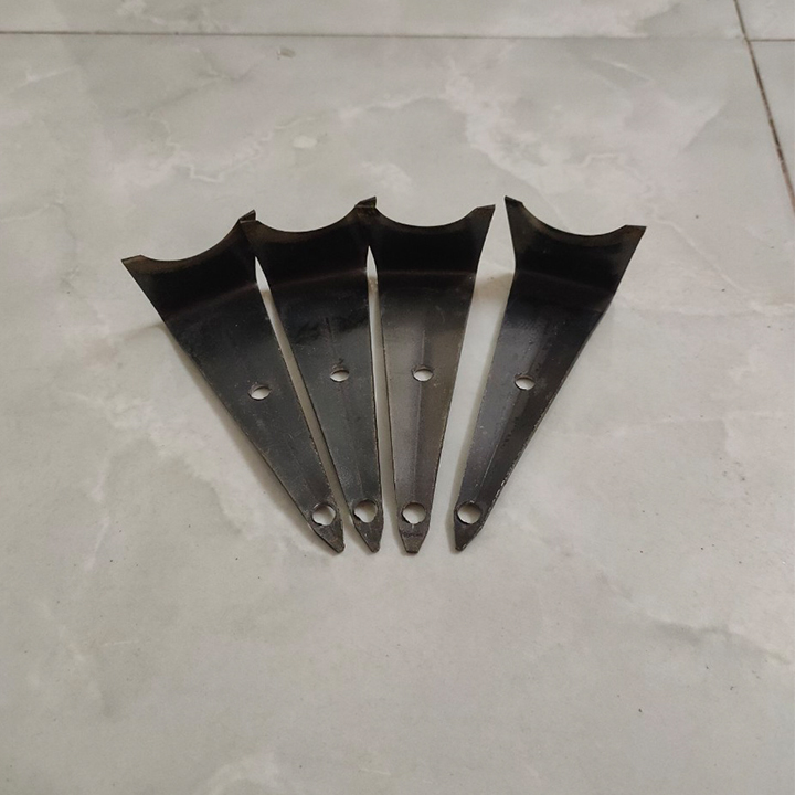 Ống dao cạo vỏ mía 4 lưỡi