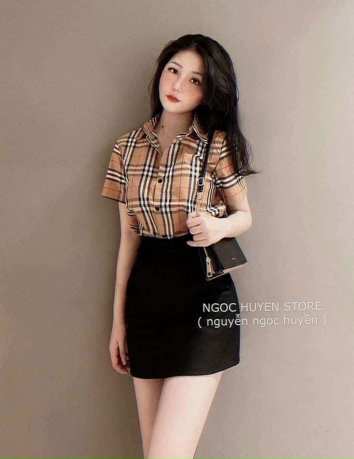 Áo Sơ Mi BBR Caro Xinh