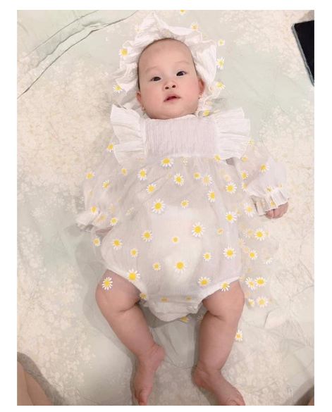 [HCM]Set 3 chi tiết body hoa cúc cho bé