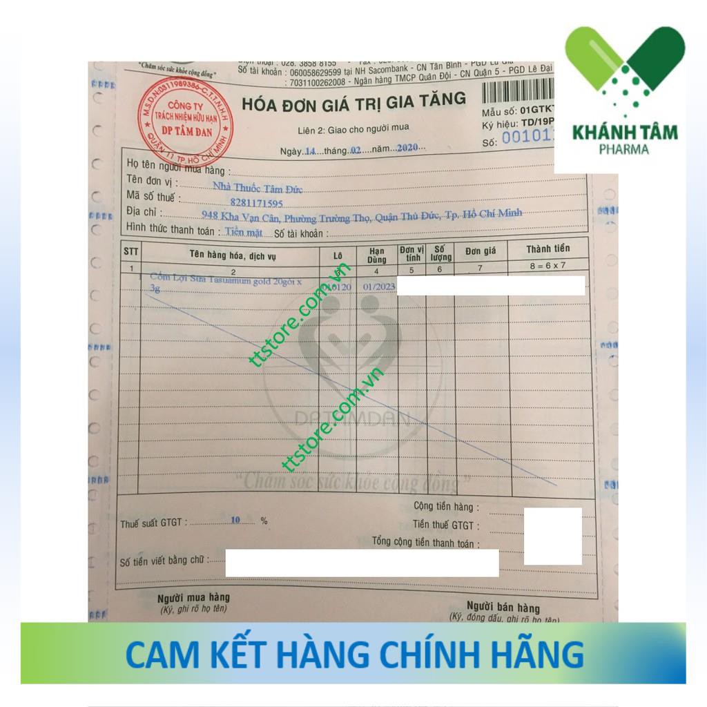 ! Cốm lợi sữa TASUAMUM Gold (Hộp 20 túi, 40 túi) [Tasuamom, tasumum, tasumom]
