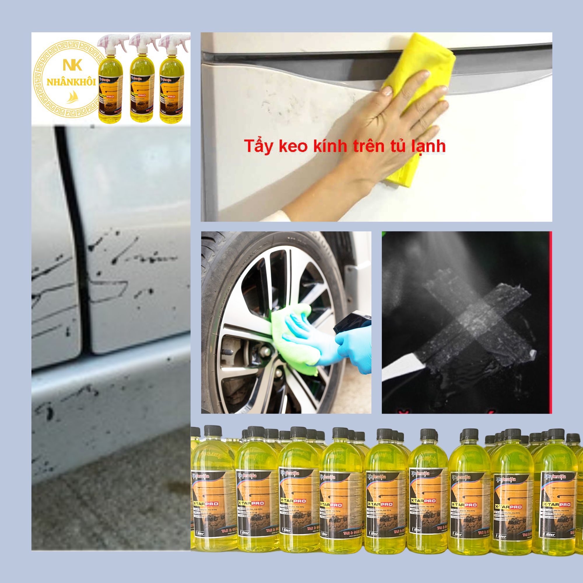Xtar Pro - Dung dịch tẩy keo, nhựa đường - Ekokemika