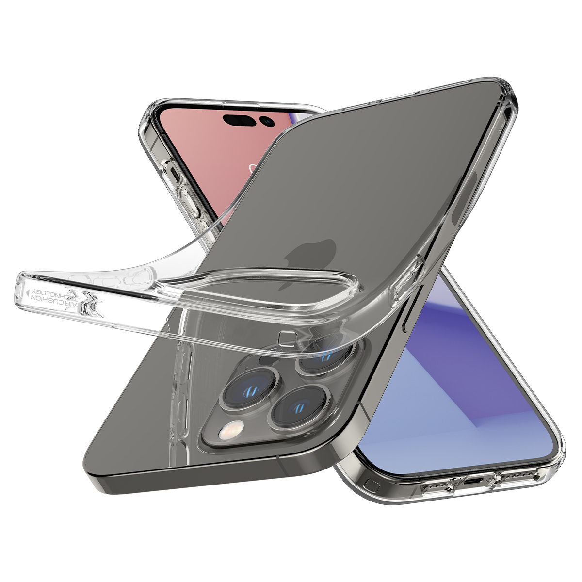 Ốp Lưng Spigen Liquid Crystal iPhone 14 Pro Max / 14 Pro / 14 Plus / 14 / 15 Plus