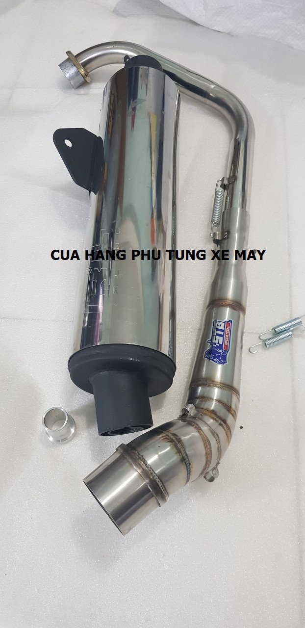 Pô cbr redleo gắn xe wave, sirius, dream, cub