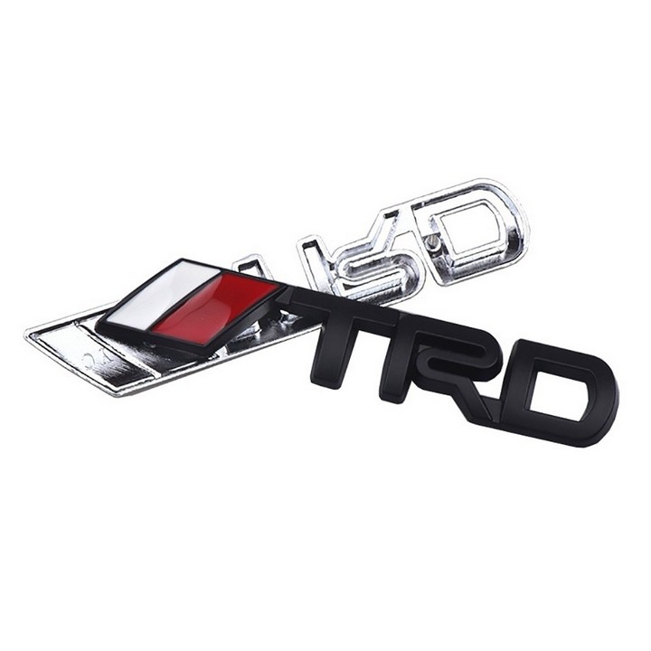 Decal 3d logo TRD trang trí xe máy cực đẹp