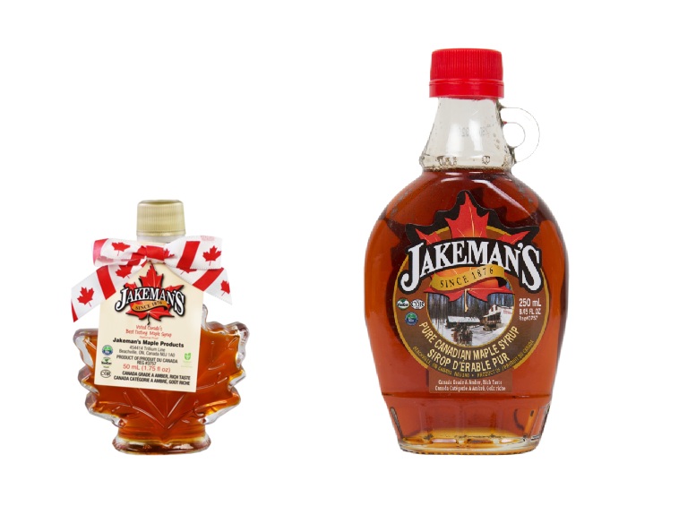 Siro Lá phong JAKEMAN CANADA - JAKEMAN's Maple Syrup 250ML