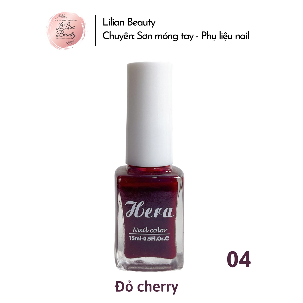 Tổng hợp các mẫu sơn móng tay màu đỏ cherry giúp bạn thật nổi bật - Sơn  Móng Tay Hữu Cơ