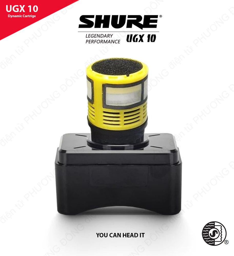 Củ Micro UGX-10II Dynamic độ nhạy cao khả năng bắt âm tốt, Tặng 1 chống lăn micro