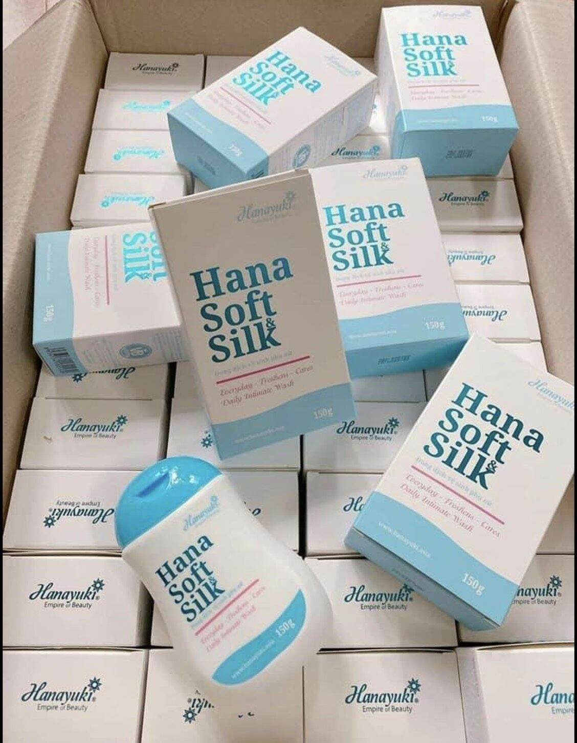 Dung dịch vệ sinh phụ nữ Hana Soft & Silk