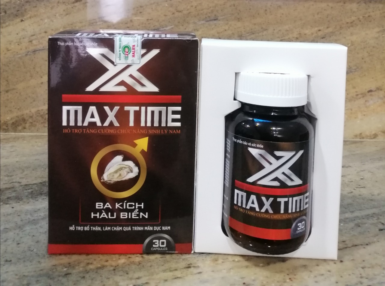 Hàu biển max time ba kích, bổ thận tráng dương